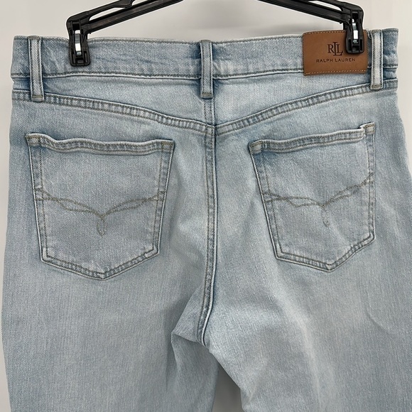 Ralph Lauren Black Label Light Wash Jeans Size 6 - Picture 4 of 12
